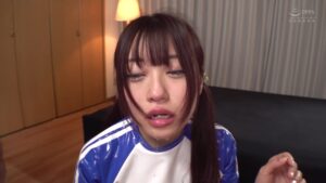 Asian girls were fucked in the mouth until they vomited